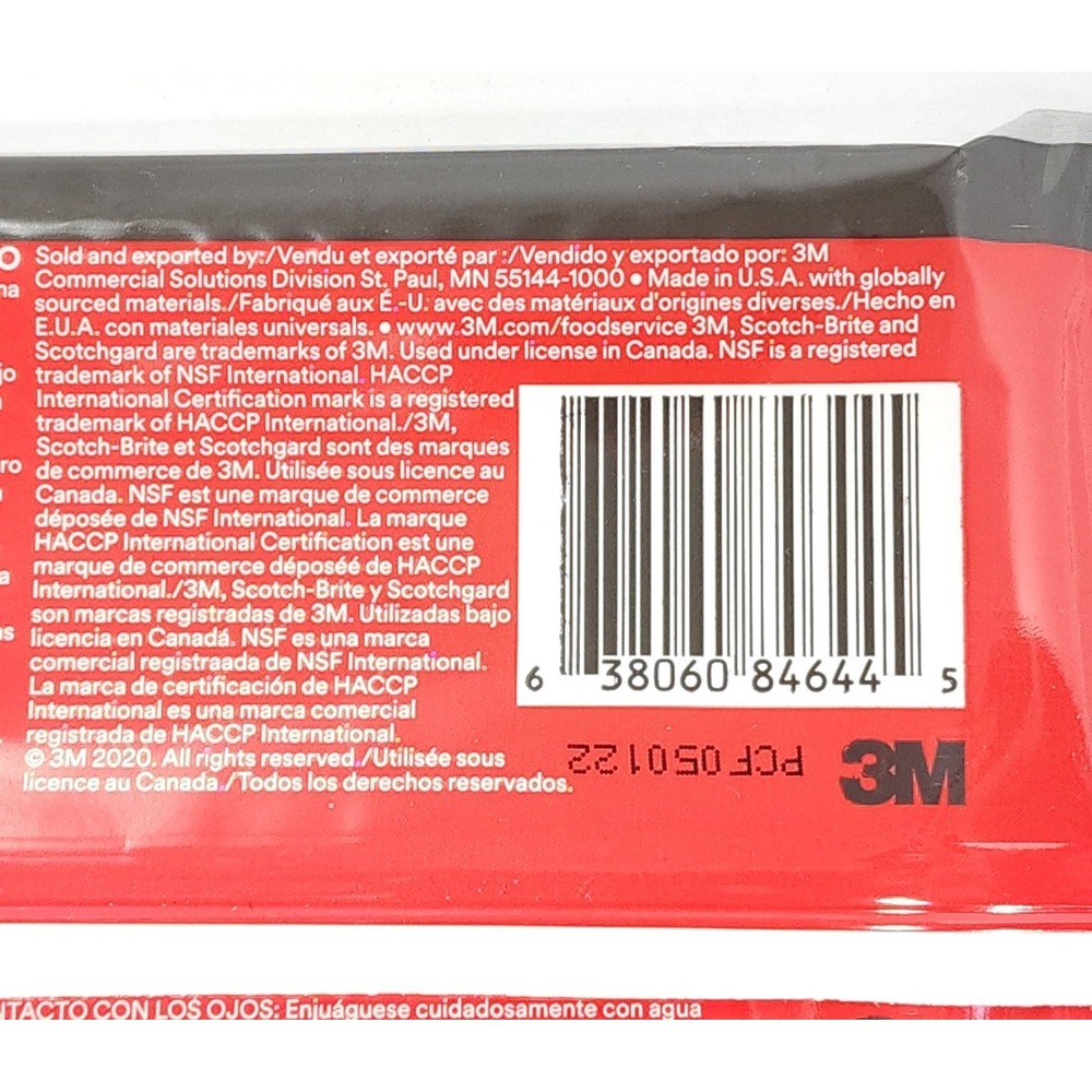 Scotch-Brite 3M 12" x 9" Stainless Steel Kitchen Cleaner Degreaser 30 Wipes NEW - Picture 3 of 9